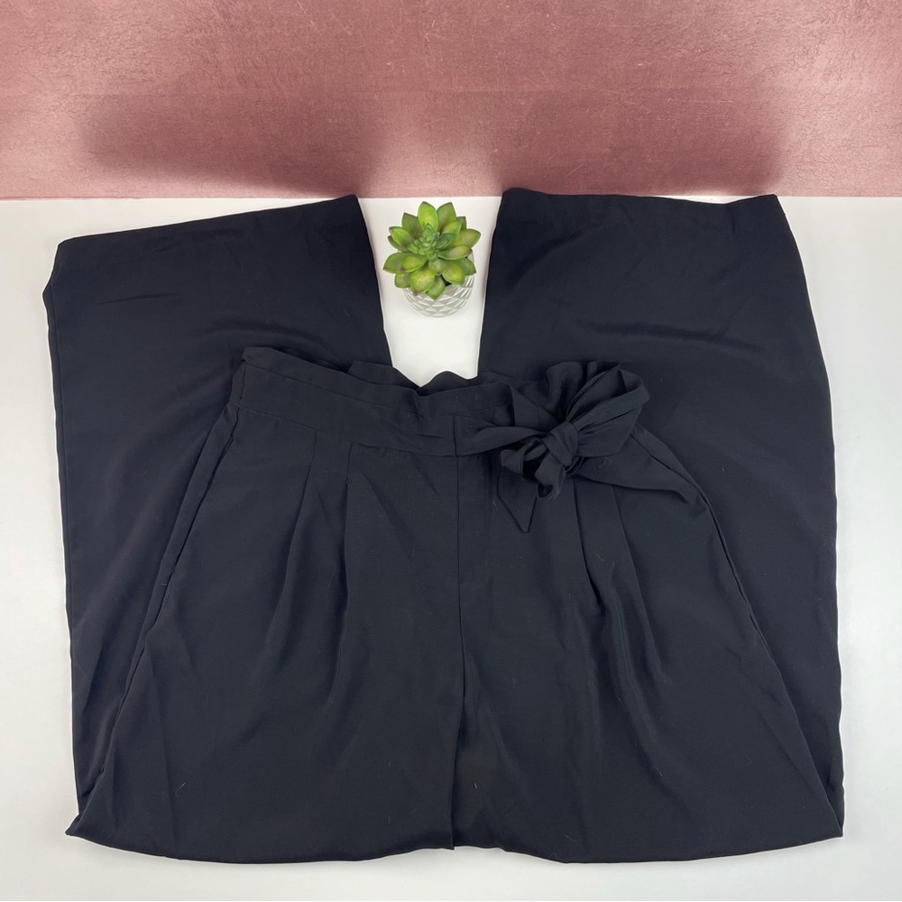 Catherine Malandrino Solid Black Dress Pants Women Size XL Extra Large
